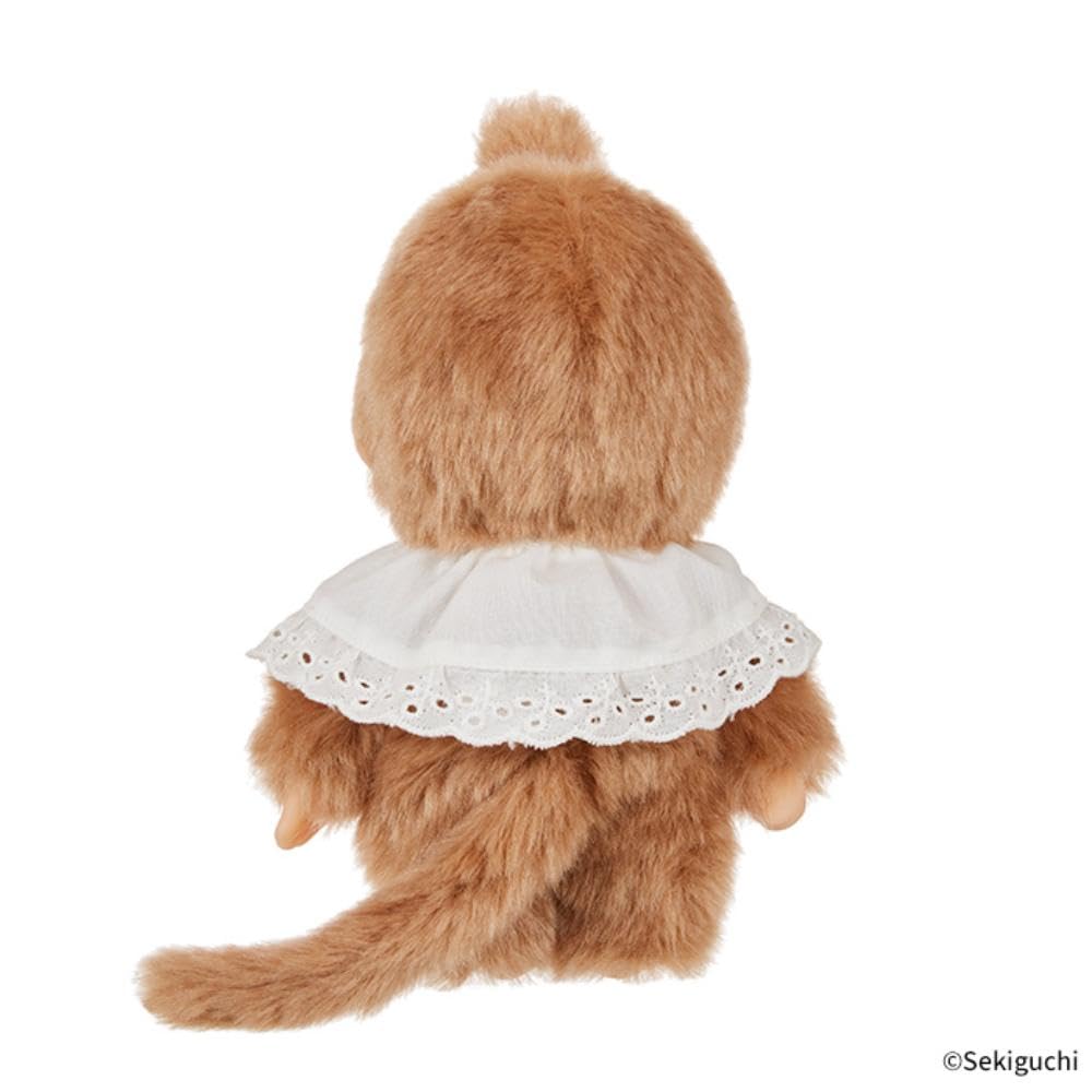 Sekiguchi Sweet Brown Series Monchhichi Small Girl 203307