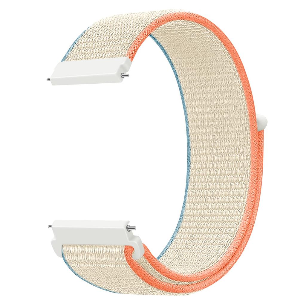 20mm/22mm Watch Straps For Samsung Galaxy Watch 7/5/pro/4/6/Classic/3 Nylon Loop Bracelet Correa Huawei Watch GT 4 5 6 Pro Band
