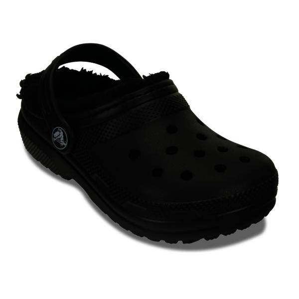 Crocs Kids Classic Lined Clog Toddler Black