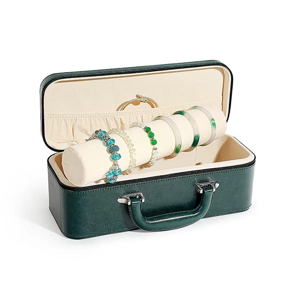 Compact Watch Display Box Vintage Bracelet Storage Boxes Jewelry Accessories