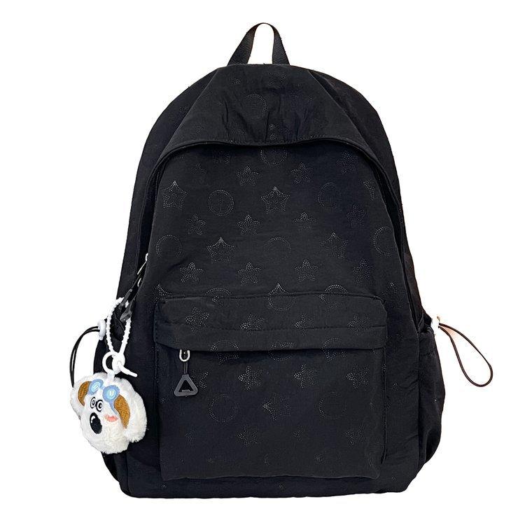 Schoolbag1011 new high-value backpack female college students commuting leisure travel backpack ins niche lightweight schoolbag