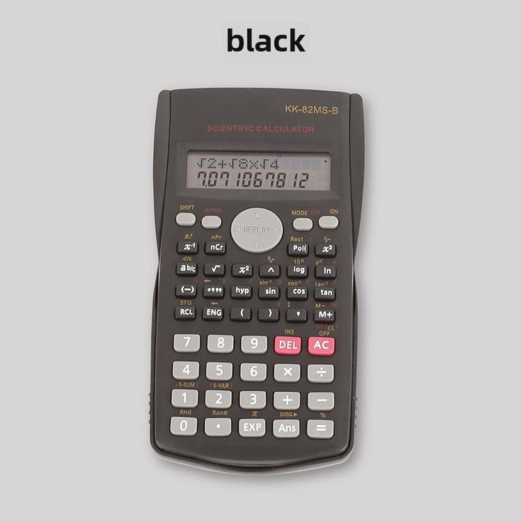 

Calculator 82ms Student Test Scientific Function Electronic Textbook Stationery Black