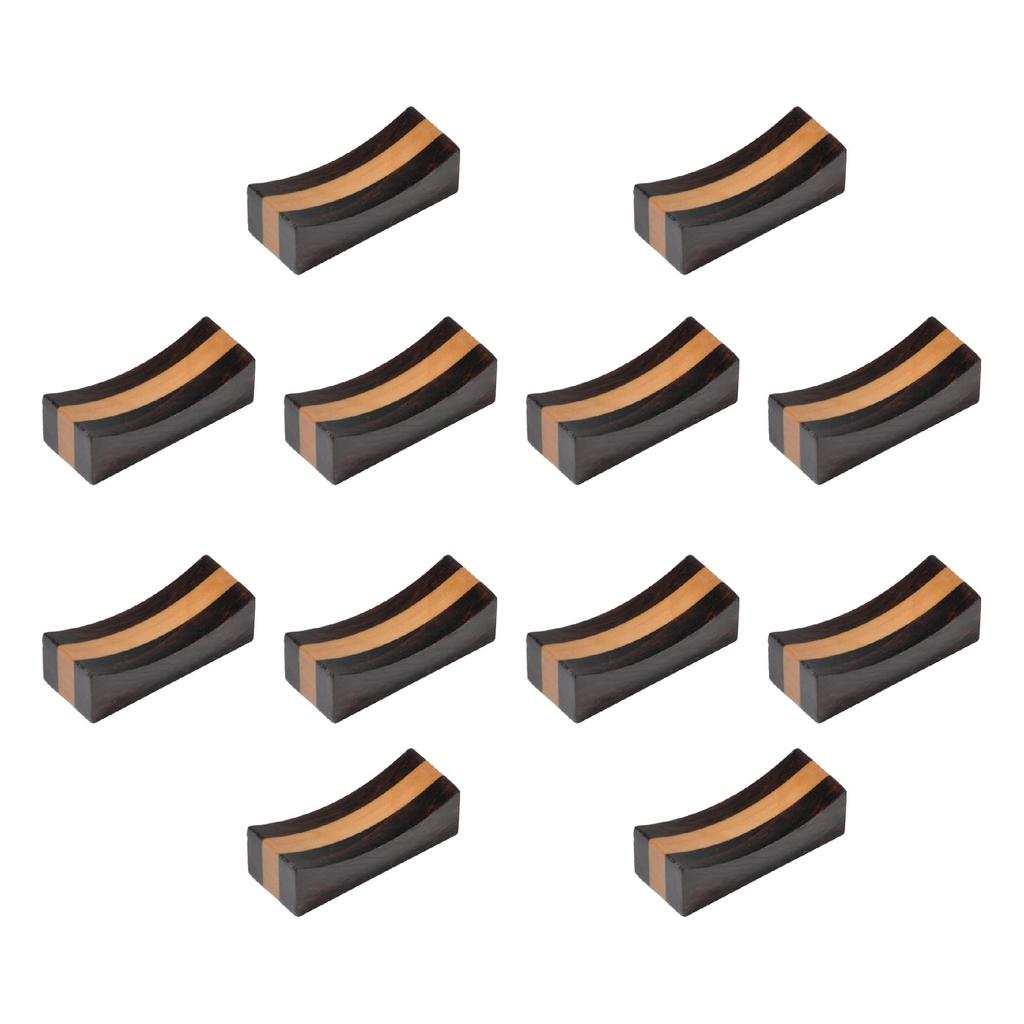 Coordinator Wooden Chopstick Tabletop Chic Japanese x Set of 10 [Food Supervised] Rests, Accessories, Cuisine, Ebony, Approx. 4.6 1.9 cm,