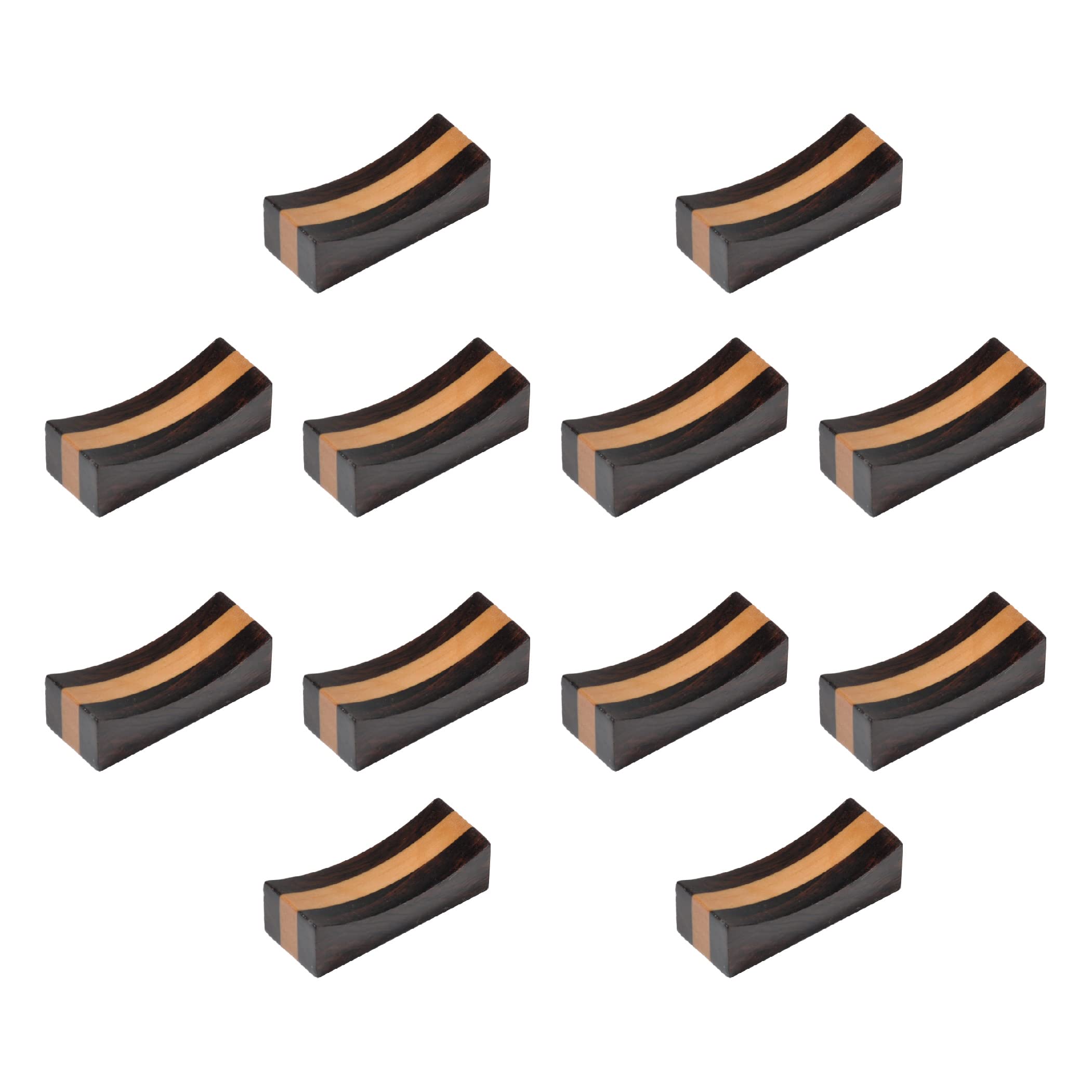 

Coordinator Wooden Chopstick Tabletop Chic Japanese x Set of 10 [Food Supervised] Rests, Accessories, Cuisine, Ebony, Approx. 4.6 1.9 cm,