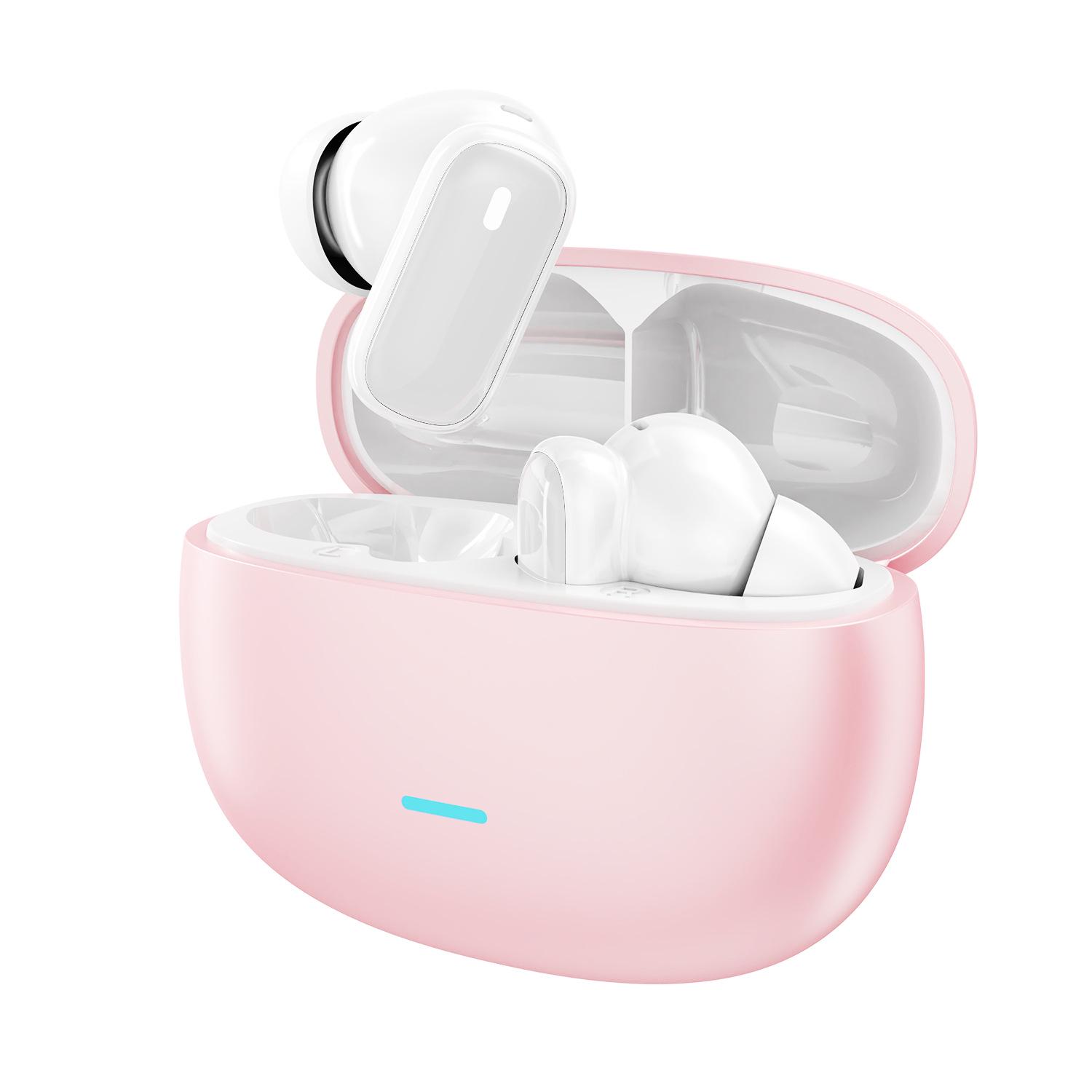 

SK43 Wireless Bluetooth Earphones with Active Noise Cancellation, 2025 Model, High Quality, Hot Seller рожевий
