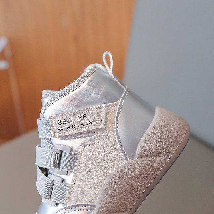 Wodoodporne Zimowe Buty Śniegowce dla Dziewcząt, Edycja 2025 - Ciepłe, Wyściełane Aksamitem, Gruba Bawełna, Rozmiary Średnie i Duże