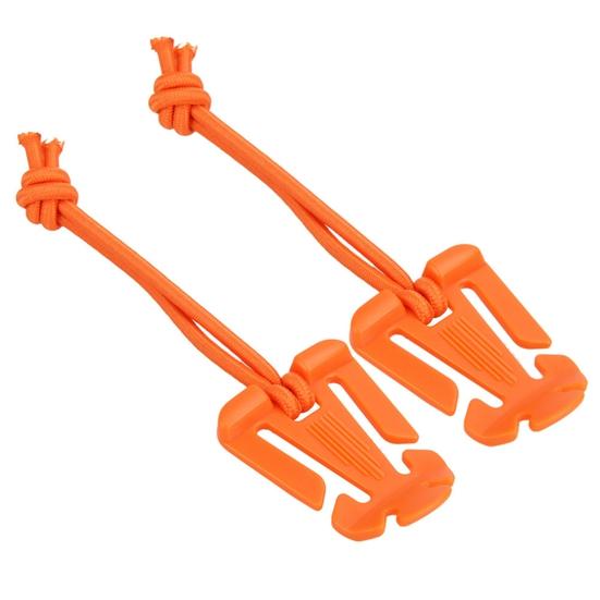 2Pcs Hanging Buckle Backpack Tactical Gear Clip Durable Lightweight Elastic Rope Buckle for Outdoor Camping