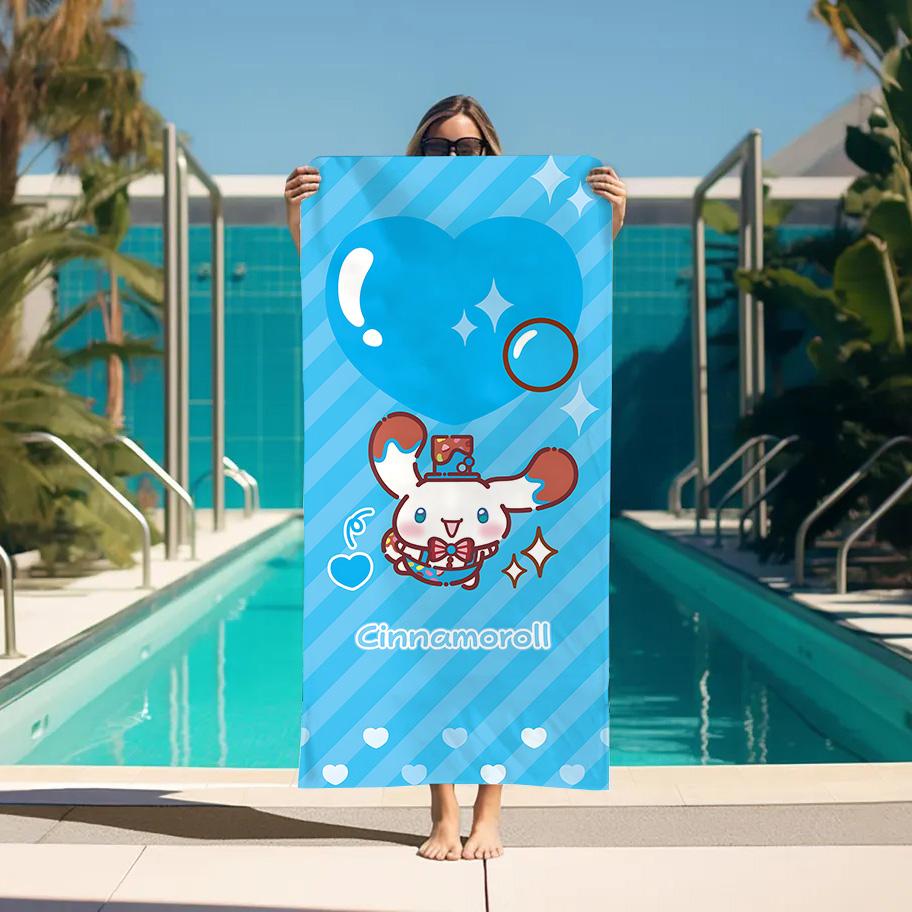 

Sports Towel S-Sanrios-5 Large Quick Drying Towels Bathroom For Bath Spa Sauna Accessories Home Beach Gym Personal Care Set W40*H60(CM)
