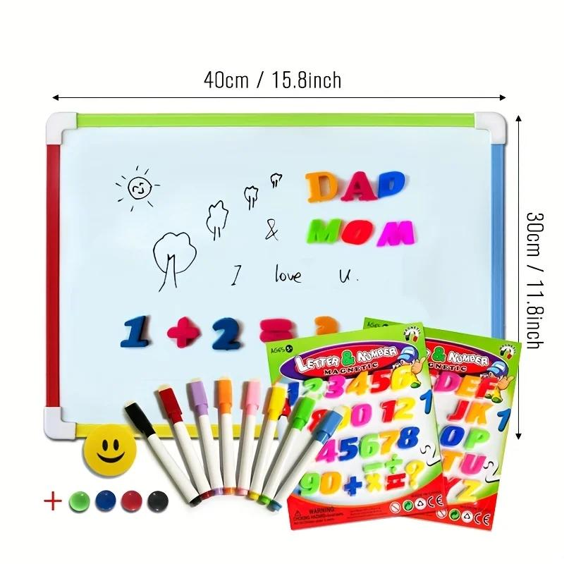 Kids Magnetic Whiteboard Dry Erase Board