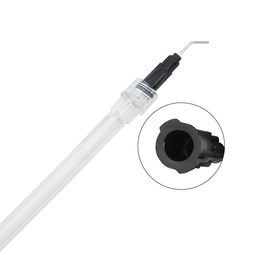 Disposable Dental Saliva Ejector Aspirator Suction Bonding Tubes With Syringe Needle Tip for Dentistry Medical Use
