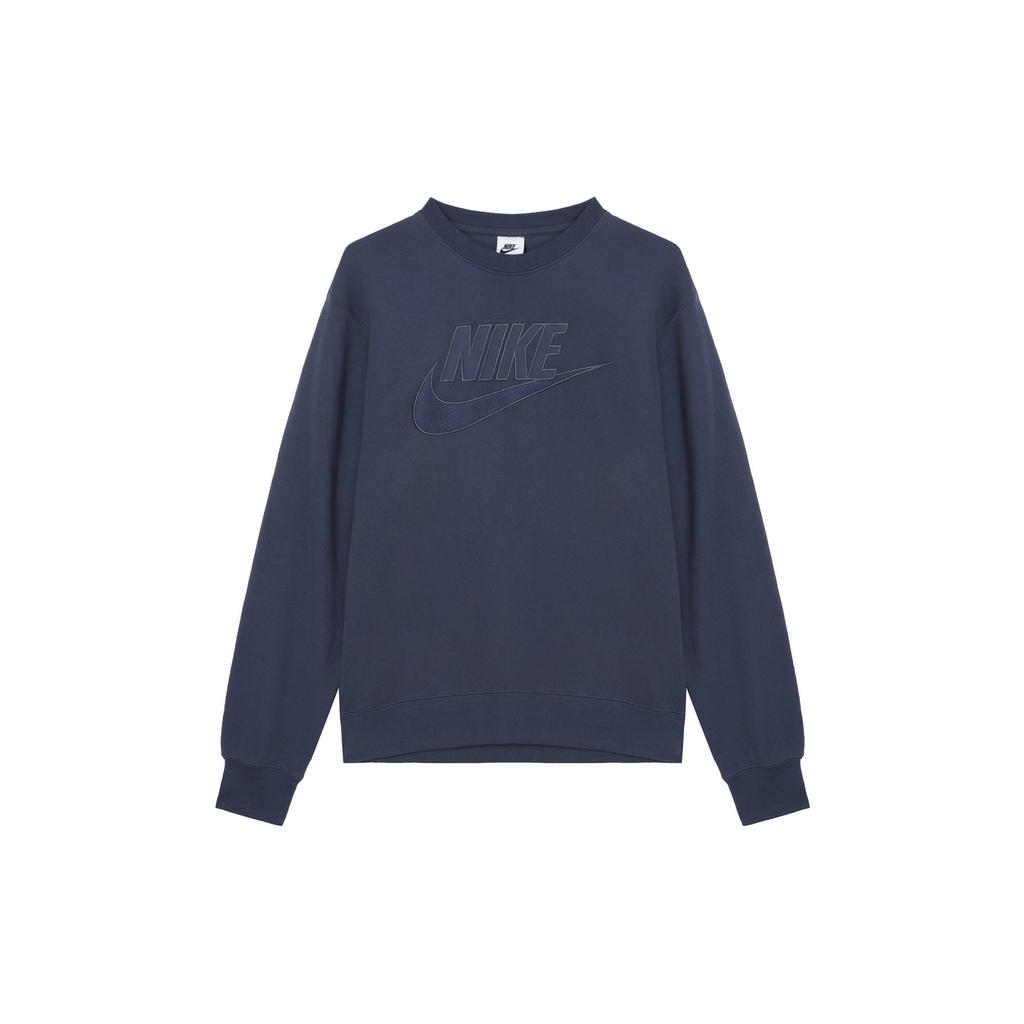 Nike Sweatshirts Men's Blue Crew Neck Moderate Regular DQ4584-437