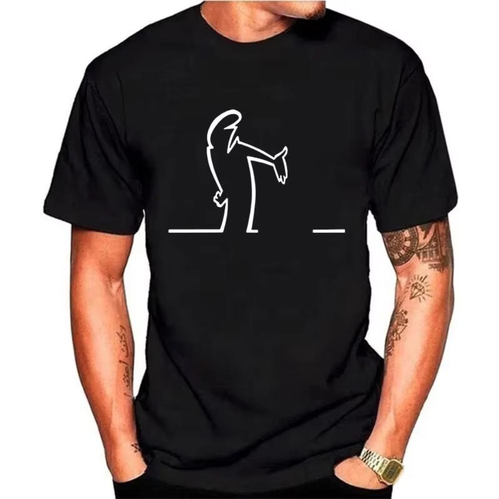 Summer T Shirts For Men Balum La Linea Funny Graphic Tshirt  Comfortable Premium Camisetas