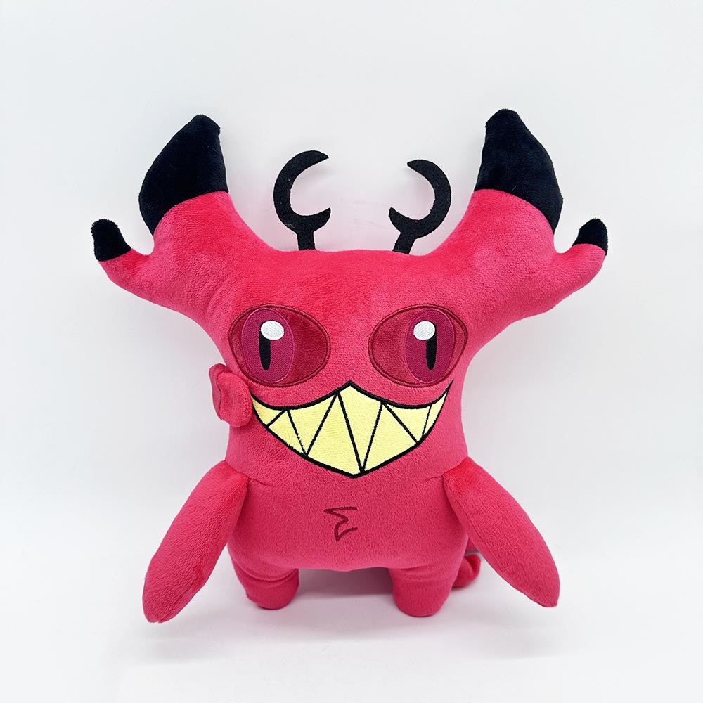 30cm Cursed Cat Alastor Cosplay Plush Plushies Cartoon Hotel Fantasy Props Xmas Birthday Gifts Mascot Costume Halloween Decor