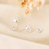 Cute Minimalist Cat Claw Cartilage Earring Mini Screw Back Hoop Fashionable Tiny Paw Studs For Women Stylish Jewelry