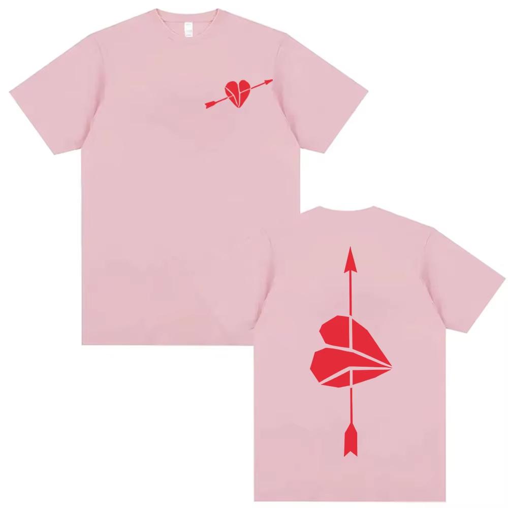 

Unisexuel Carrasco Corazón Y Flecha Print T Shirt Unisexs Women Fashion Aesthetic Vintage Tshirt Casual pure Cotton Short Sleeve Top 4XL