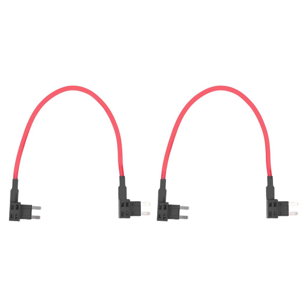 2 Satz TIPM Bypass Kabel Sicherungsadapter Halter 14AWG 20AMP Reparatur Kraftstoffpumpenrelais Zubehör