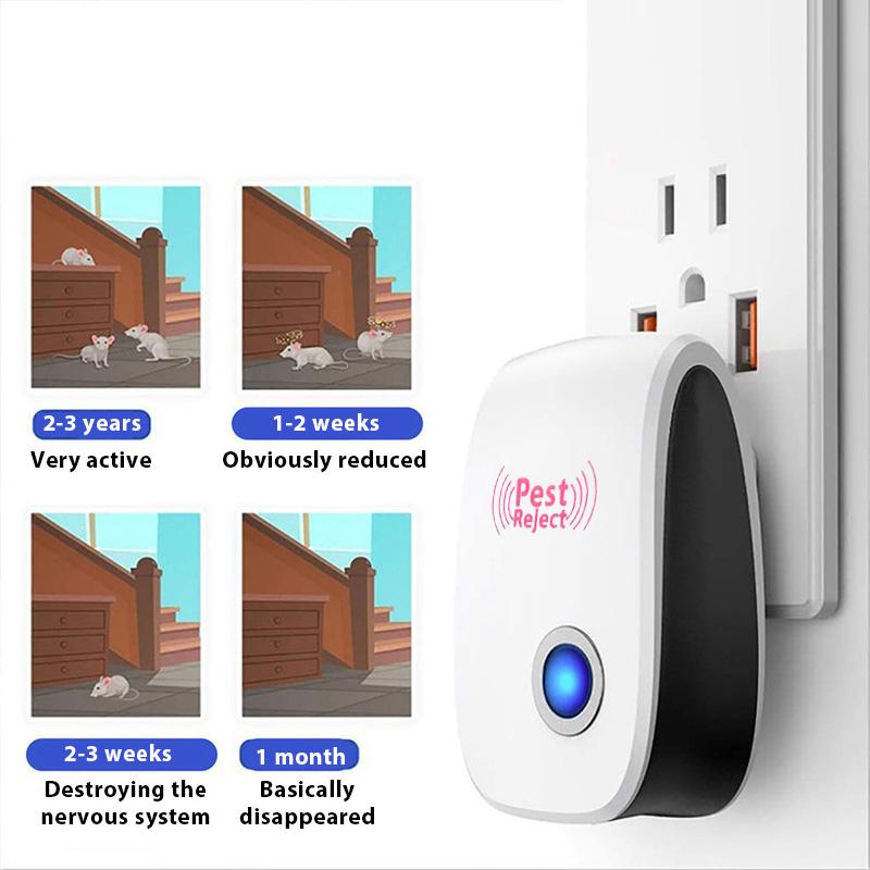 Mouse Nemesis Rodent Repeller High-power Ultrasonic Mouse Traps Mosquito Repellent Roach Artifacts