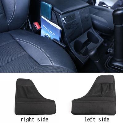 DTNS3 For Land Rover Defender 90 110 130 09-18 OxFabric Car Armrest Box Left and Right Storage Box Storage Bags Car Accessories