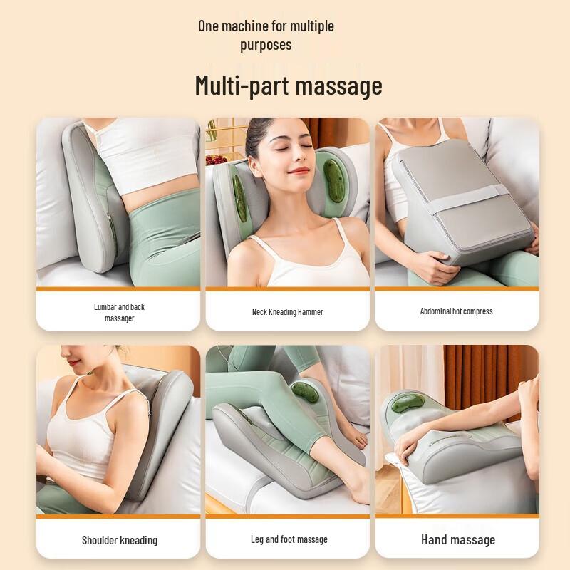 AUX Lumbar Massage Cushion