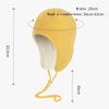 Winter Adjustable Thermal Hat Windproof Ear Protection Skull Cap for Under Helmet Cycling Skiing  Outdoor Sports