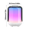 Wireless Bluetooth-compatible Subwoofer Portable Loudspeaker BLE5.3 Version Build-in Night Lamp Sleep Timing