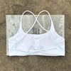 Lulu Shockproof Nude Fitness Bra: Quick-Dry Outdoor Running Sports Top for Women