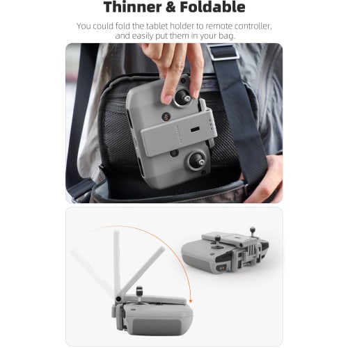 Smartphone Holder/Tablet Stand for DJI AIR 3S/NEO/Mini4 Pro/Mini 3Pro/Mini 4K/Mini 2SE, DJI RC-N3/N2/N1 Transmitter Accessories, Foldable Mount, Exten