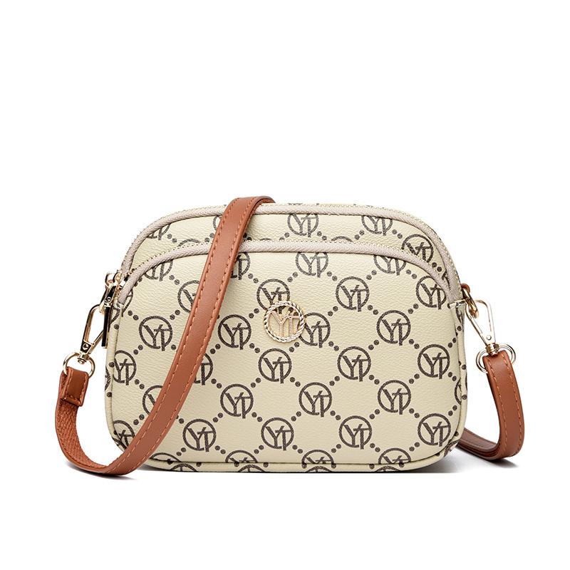 New Fashion Luxury Brand Women s Shoulder Bag High Quality Lady Crossbody Bag Round Women s Wallet Waterproof Women s Handbags 18cmX8cmX14cm