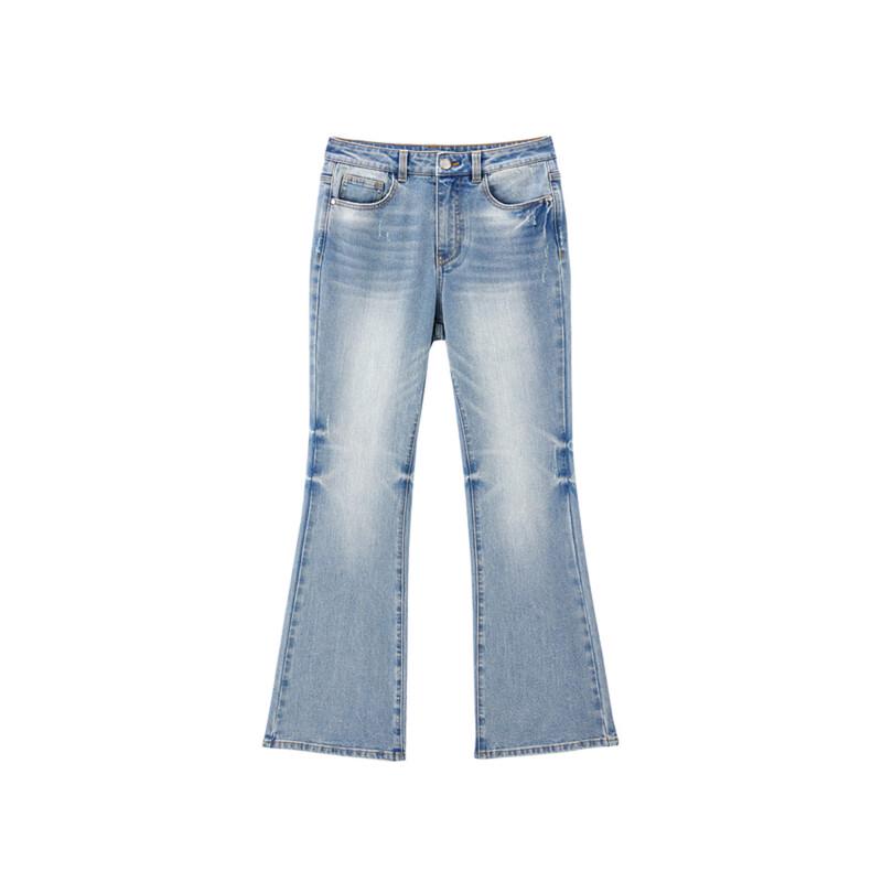 Peacebird ABHAG2263 High-Waist Stretch Denim Jeans