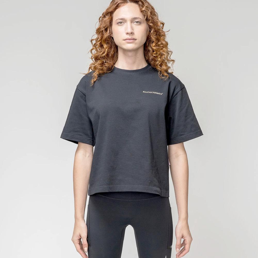 H. Kumori Running Motion Women´S Boulder T-Shirt - Black Xs