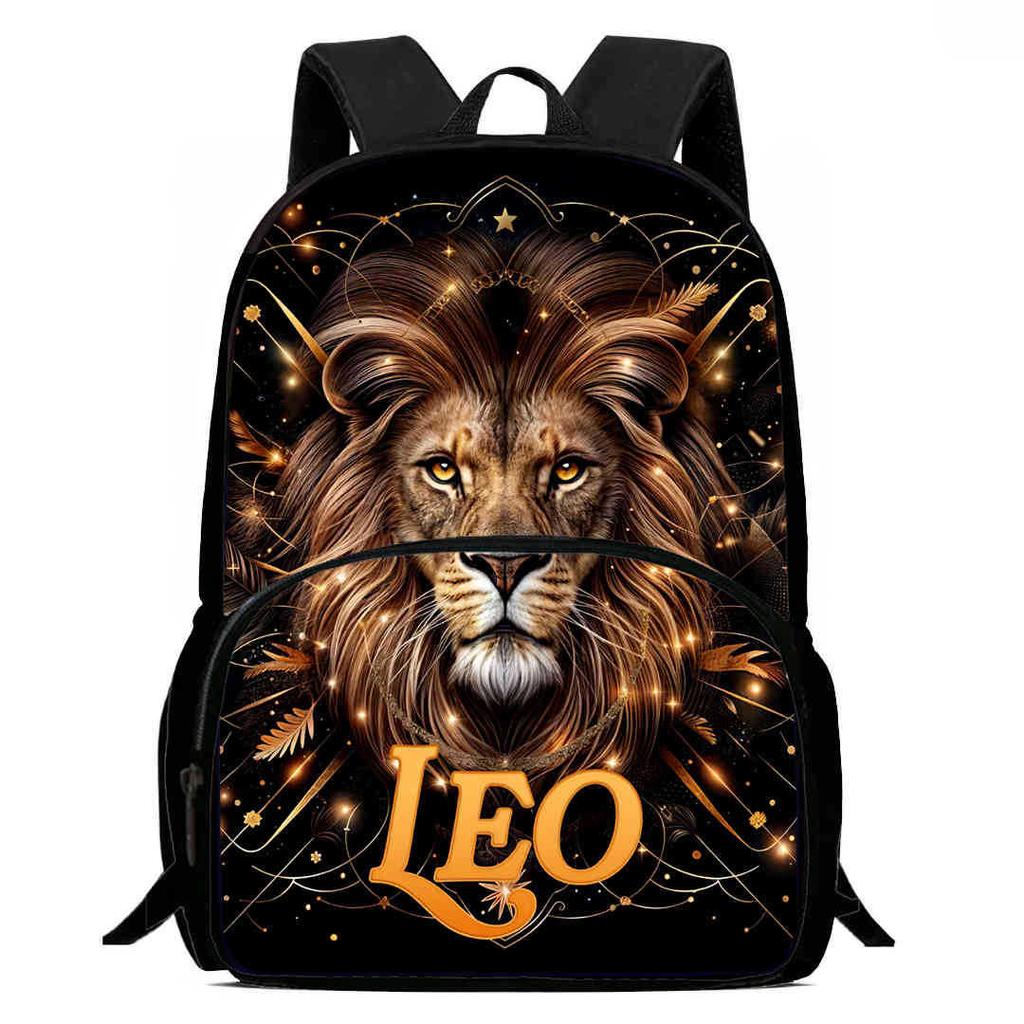 12 Sternbilder Schultasche High Definition Multifunktion Oxford Leichter Rucksack Haare