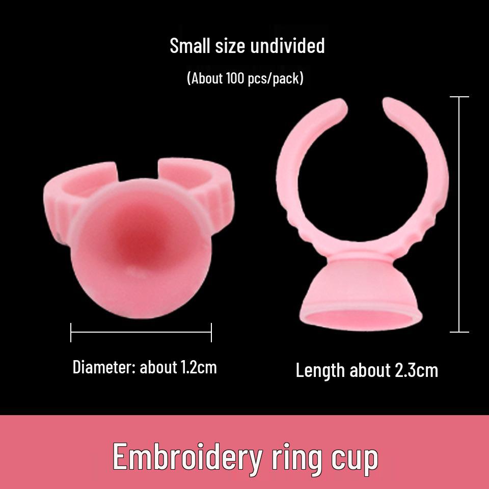 Microblading Pigment & Eyelash Glue Ring Cup