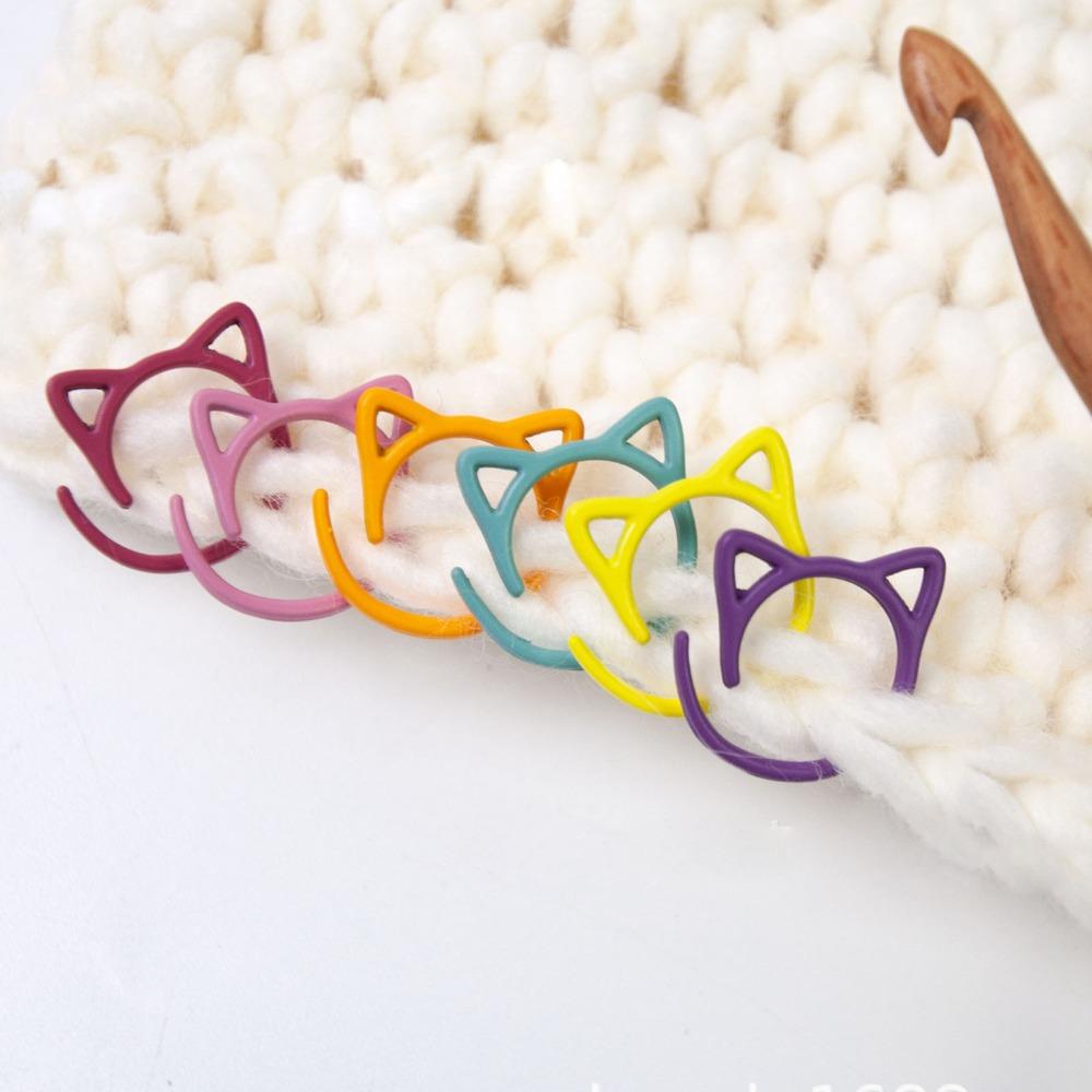 24pcs Zinc Alloy Stitch Markers Multicolor Crochet Markers Marker Set Crochet Stitch Markers Sewing