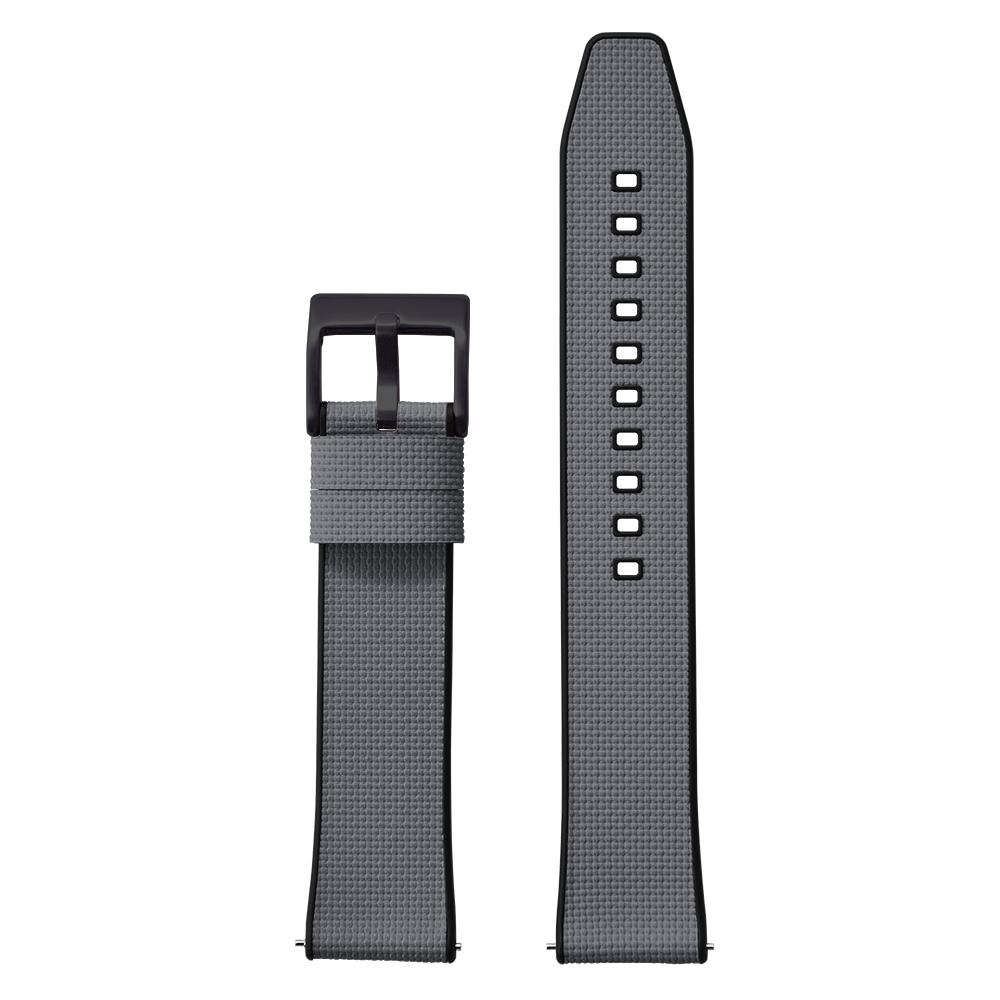 Pasek żaglowy FKM Guma 18mm 19mm 20mm 21mm 22mm 24mm Szybkozłączka FKM TOP+FKM Podstawa Idealne dopasowanie Płaski koniec Uniwersalny pasek do zegarka