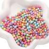 Acrylic Frosted Macaron Beads 6mm For DIY Jewelry Making Accessories