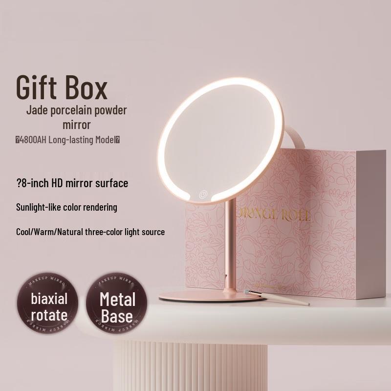 Yuzhuxun Dual-Axis LED Makeup Mirror