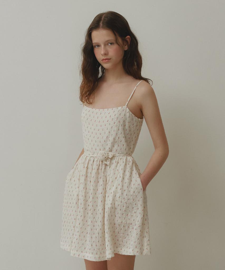 MURMURE Limone Cherry Mini Dress