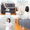 TENSI JAPAN Attachment and Suitable for Any Freestanding Floor Creeper One-touch Detachment, Seat, Wiper, Angel's One-touch (25cm)