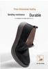 Men's Slip-On Breathable Leather Shoes, Sizes 36-48, Soft Sole, Hand-Stitched