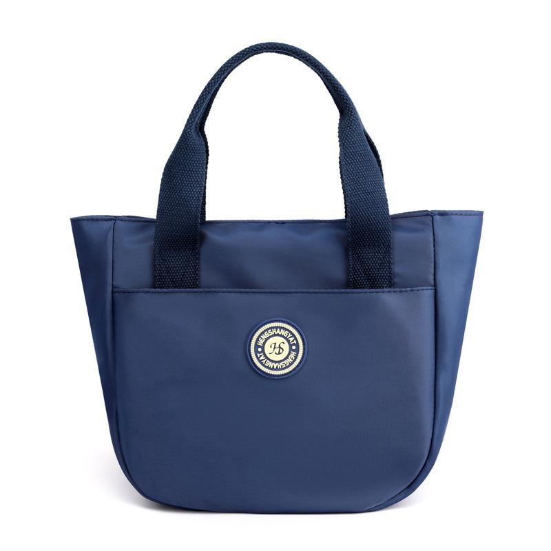 

Nylon large-capacity new women s bag fashion printed handbag women s leisure bag student make-up handbag сапфир синий