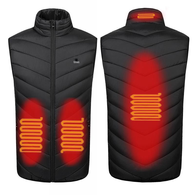 Smart Electric Heated Vest - Rechargeable, Constant Temperature Heating Apparel