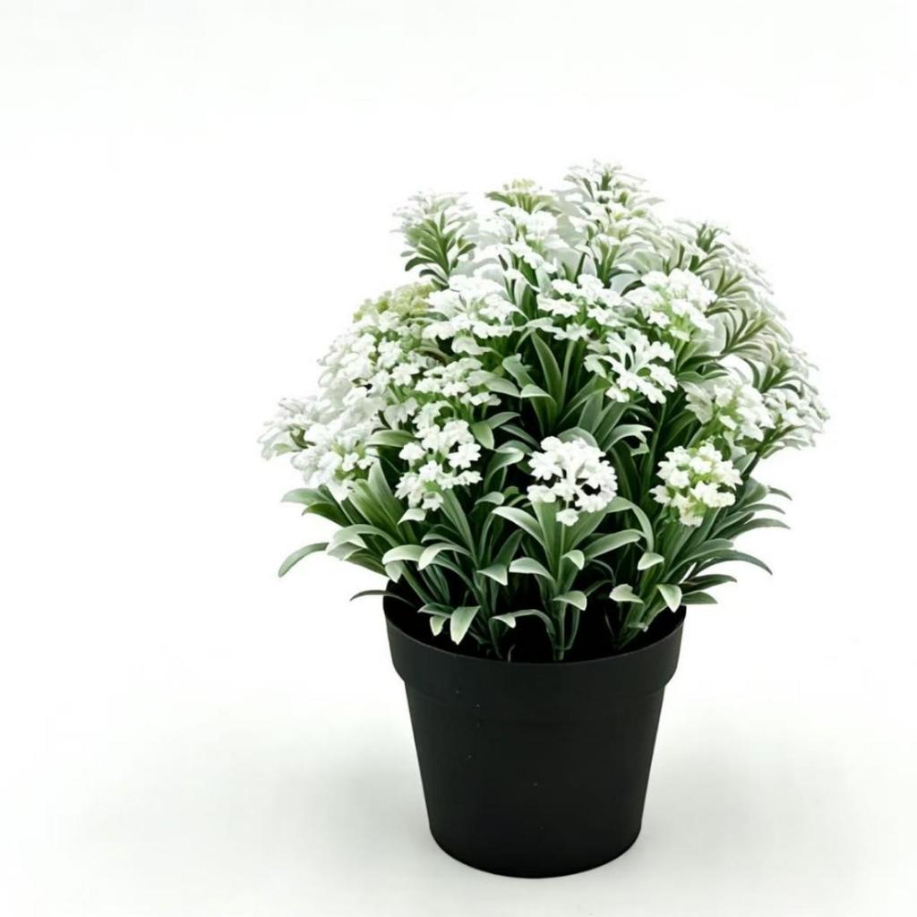 Green Plants Window Bonsai - Artificial Potted Indoor Decor