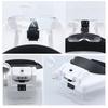 1X-14X 6 Interchangeable Lens Optivisor Headband Lighted Magnifier Head Magnifying Glass with Light  Magnifier Eyewear Loupes
