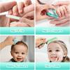 Baby Grooming Kit for Boys Girls Safety Newborn Nursery Essentials Grooming Set Gift for First-time Parents, Green 26 in 1