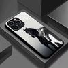 Horse Pattern Tempered Glass Phone Case Suitable for iPhone 17 16 15 14 13 12 11Pro/Max/Plus Anti Drop and Shockproof Back Cover