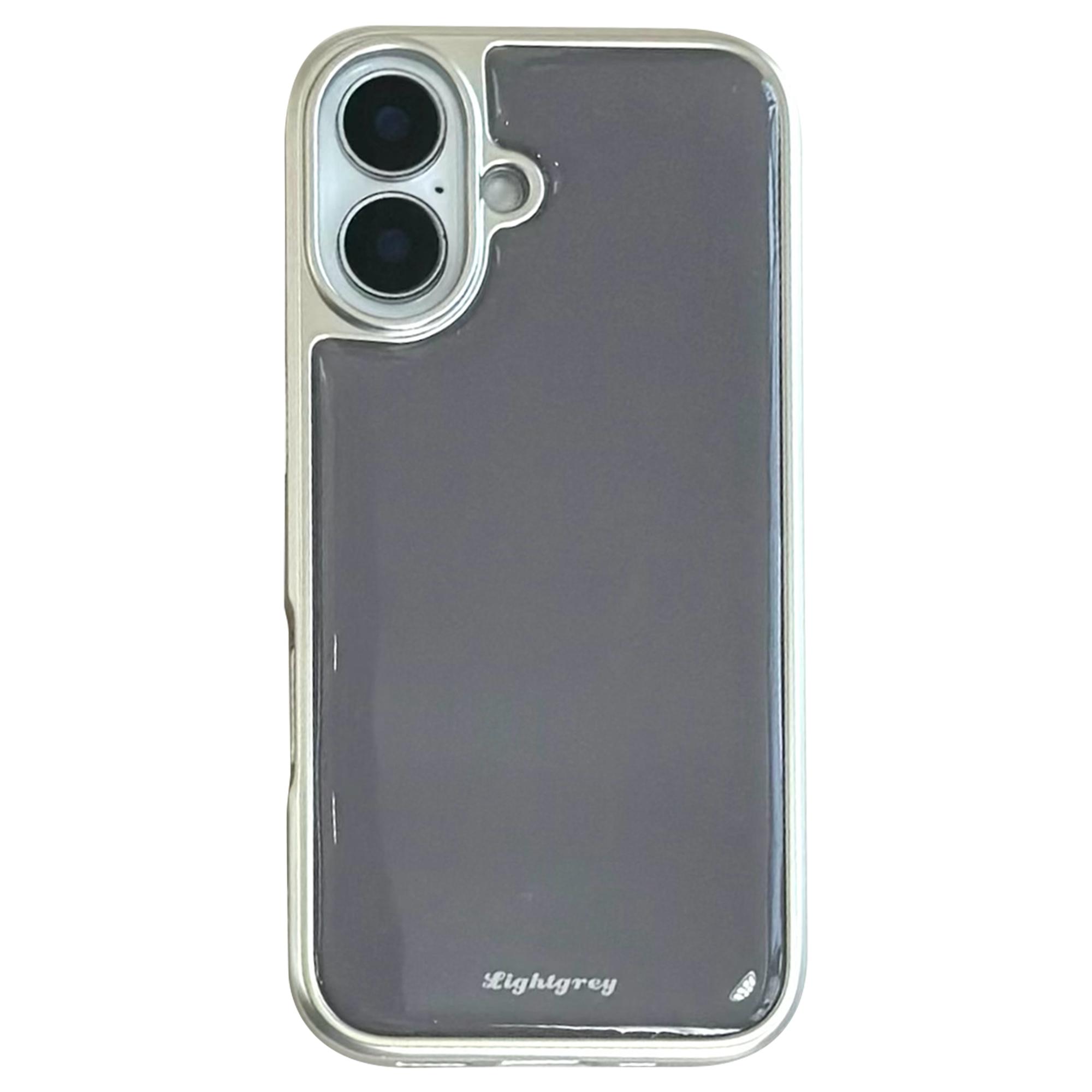 

Для iPhone 16 Чехол Минималистичный Эстетичный Жесткий ПК Эпоксидный Чехол для Телефона A