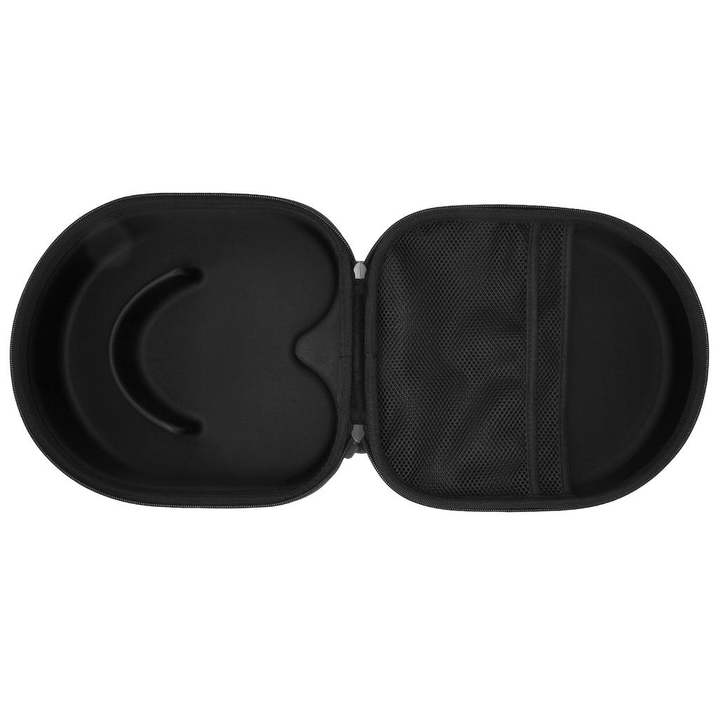 Headphone Case Waterproof Hard Shell Inner Mesh Pocket Protective Air Purifying Headset Carry Bag wi