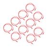 10Set Banana Plug Test Line PVC Brass Test   Electrical Testing Cable for Automobiles 2mm Red