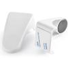 High Quality Magnetic Bathroom Toilet Soap Box Punch-free Wall Mounted Soap Holder Drain Plastic Drain Soaps Shelf