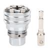 Adjustable Hex Universal Socket Wrench 3/8inch 10-19mm Torque Ratchet Adapter Flexible Hex Screwdriver Head Spanner Tool Parts